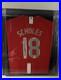 Framed Paul Scholes Signed Manchester United Shirt 2008 Final Classic