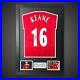 Framed Roy Keane Manchester United Signed Shirt Private Signing £299 With COA