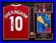 Framed Teddy Sheringham Signed Manchester United Shirt & Champions League Medal