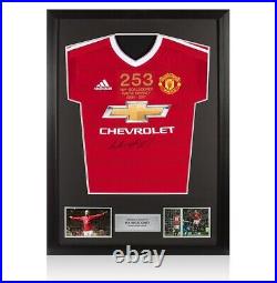 Framed Wayne Rooney Front Signed Manchester United Shirt Special Edition 253