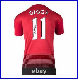 Framed Wayne Rooney & Ryan Giggs Manchester United Signed Shirts Dual Framed
