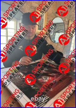 Framed Wayne Rooney Signed Manchester United New Stats Montage Photo £79.99