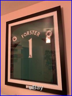 Fraser Forster match worn signed shirt (Southampton, Celtic, Manchester United)