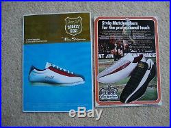 GEORGE BEST Manchester United GIFT Ben Sherman trainers Ltd Edit SIGNED Boxed