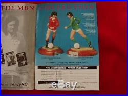 GEORGE BEST Manchester Utd Gift Figurine & SIGNED'93 Sporting Night Programme +