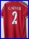 Gary Neville Manchester United Signed 99 Home Prem Shirt