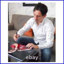 Gary Neville Signed Manchester United Football Photo Badge. Framed Gary Neville Signed Manchester United Football Photo Badge. Framed