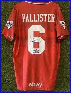 Gary Pallister Signed Manchester United 92/94 Shirt Comes With a COA