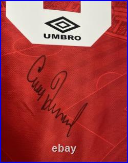 Gary Pallister Signed Manchester United 92/94 Shirt Comes With a COA