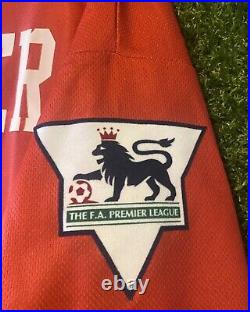 Gary Pallister Signed Manchester United 92/94 Shirt Comes With a COA