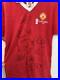 Genuine Hand Signed Manchester United Shirt -Scholes, Ferdinand, Irwin