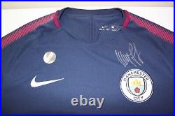 Genuine Manchester City Football Shirt signed by Ilkay Gundogan with Certificate