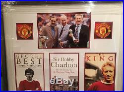 George Best Bobby Charlton Denis Law Manchester United signed