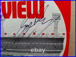 George Best Manchester United Hand-signed Last Old Trafford Match Programme