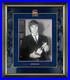 George Best Manchester United Signed Framed Photo Player of the Year Trophy COA