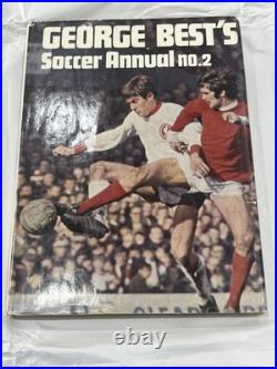 George Best Signed Book George Best Soccer Annual Man Utd UACC RD COA George Best Signed Book George Best Soccer Annual Man Utd UACC RD COA