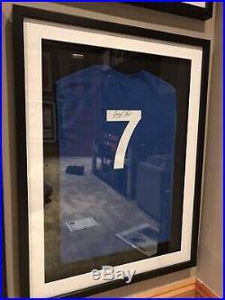 George Best Signed Framed Manchester United 1968 European Cup Final Shirt Busby