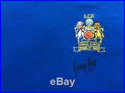George Best Signed Manchester United Retro 1968 European Cup Final Home Shirt