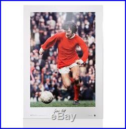 George Best Signed Photo Manchester United Legend Autograph