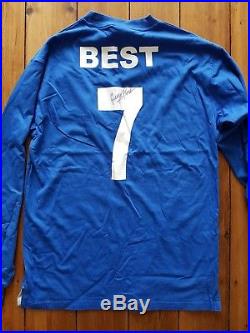George Best signed 1968 Manchester United Shirt