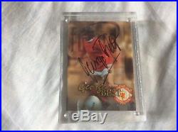 George best FUTERA cards, signed, autograph, coa, VERY RARE, Manchester United, Man U