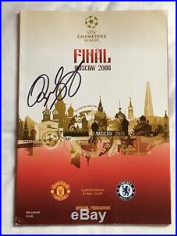 Giggs Signed Manchester United 2008 Champions league Final Shirt Bundle