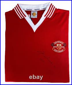 Gordon McQueen 1978 Manchester United Signed Shirt