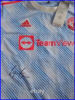 Grace Clinton Signed Manchester United Shirt Football, Autograph, WSL