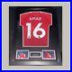 Hand Signed Amad Diallo Manchester United Framed Shirt + Coa