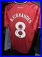 Hand Signed Bruno Fernandes 25/26 Manchester United Home Shirt