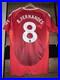 Hand Signed Bruno Fernandes Manchester United 24/25 Shirt Exact Proof