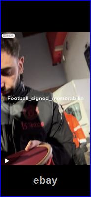 Hand Signed Bruno Fernandes Manchester United 24/25 Shirt Exact Proof Hand Signed Bruno Fernandes Manchester United 24/25 Shirt Exact Proof