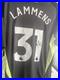 Hand Signed Premiership Player LAMMENS #31 Manchester United New Goalkeeper