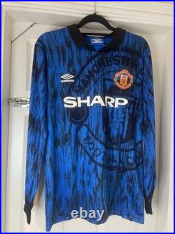Hand Signed Ryan Giggs Manchester United Shirt With Video Proof Only