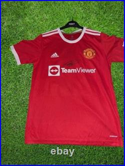 Hand Signed Scott Mctominay Manchester United 21/22 Home Shirt