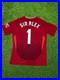 Hand Signed Sir Alex Ferguson Manchester United Home Shirt Proof