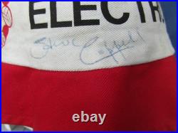 Hand Signed Vintage Manchester United FC 1983/83 Sharp Electronics Beanie Hat