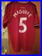 Harry Maguire signed Manchester United Adidas Authentic Jersey BAS BB94691