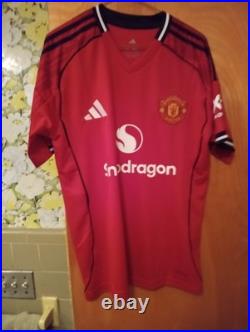 Harry Maguire signed Manchester United Adidas Authentic Jersey BAS BB94691