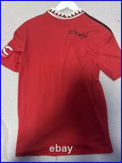 ISHOWSPEED Autograph/signed Manchester United Shirt PROOF On Last Picture