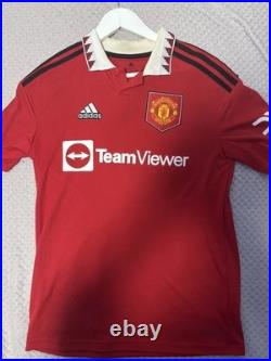 ISHOWSPEED Autograph/signed Manchester United Shirt PROOF On Last Picture