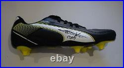 Jaap Stam Signed Autograph Football Boot Manchester United AFTAL Memorabilia COA