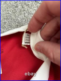 Jadon Sancho Signed Manchester United Football Shirt with COA Adidas Authentic Jadon Sancho Signed Manchester United Football Shirt with COA Adidas Authentic