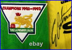 Jersey Manchester United Season 93/94 #11 Giggs Signed Giggs / Beckham / Cantona