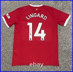 Jesse Lingard Manchester United Signed 2021/22 Shirt