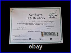 Joshua Zirkzee Signed Manchester United 2025-26 Home Football Shirt COA