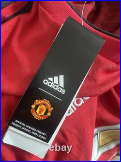 Juan Mata Signed Manchester United Football Club Shirt 2018/19 Long Sleeve COA