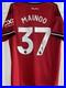 KOBBIE MAINOO Signed 2025/26 Manchester United Football Shirt EXACT PROOF