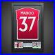 Kobbie Mainoo Hand Signed Manchester United Framed Football Shirt £299