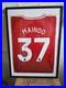 Kobbie Mainoo Hand Signed Manchester United Framed Football Shirtt With Coa